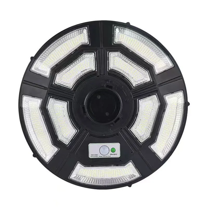 

Круглая Интегрированная солнечная уличная фотолампа, наружная вилла, парк, Солнечный сад, Индукционная система освещения