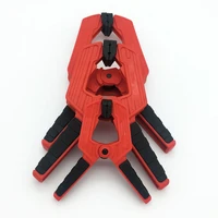 1pcs heavy duty woodworking plastic spring clamp strong a type extra large clip nylon wood carpenter spring clamps tool