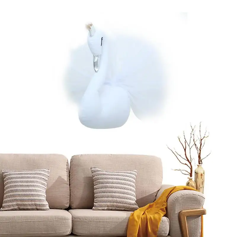 

Скандинавская кукла с головой животного, набивные игрушки, Настенный декор, Золотая Корона, настенная подвесная девушка, спальня, принцесса, украшение комнаты