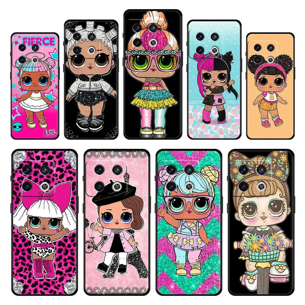 

Celular Soft Case for OnePlus 9 9RT 8T 5G 8 Pro 10 Pro Nord 2 5G 7T 9R N100 Nord 5G N10 N200 Nord LOL Surprise Cute Grils Cell