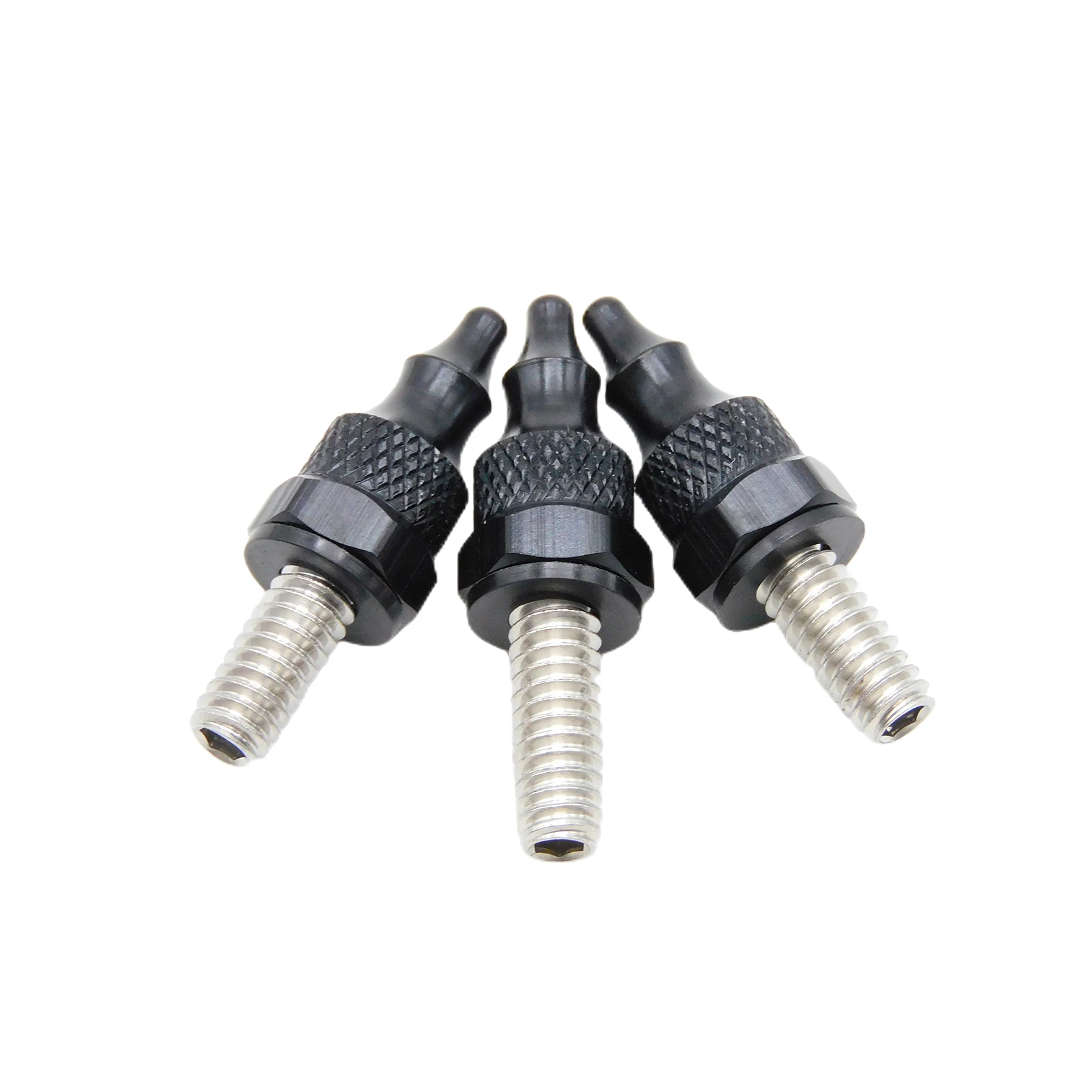 Набор крепежных болтов для лобового стекла мотоцикла черный/хром Harley Touring Street