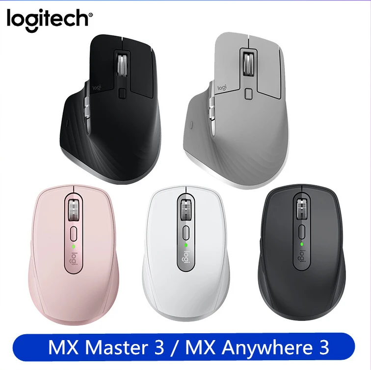 

Logitech MX ANYWHERE 3 Mouse/ MX Master 3 Wireless Bluetooth Mouse Office Mouse with Wireless 2.4G Receiver High-performance Mic