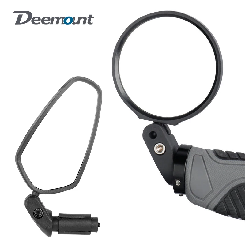

Universal Bicycle Mirror Bar End Mount Acrylic MTB Road Bike Rear View Mirror Back Sight Reflector Angle Adjustable