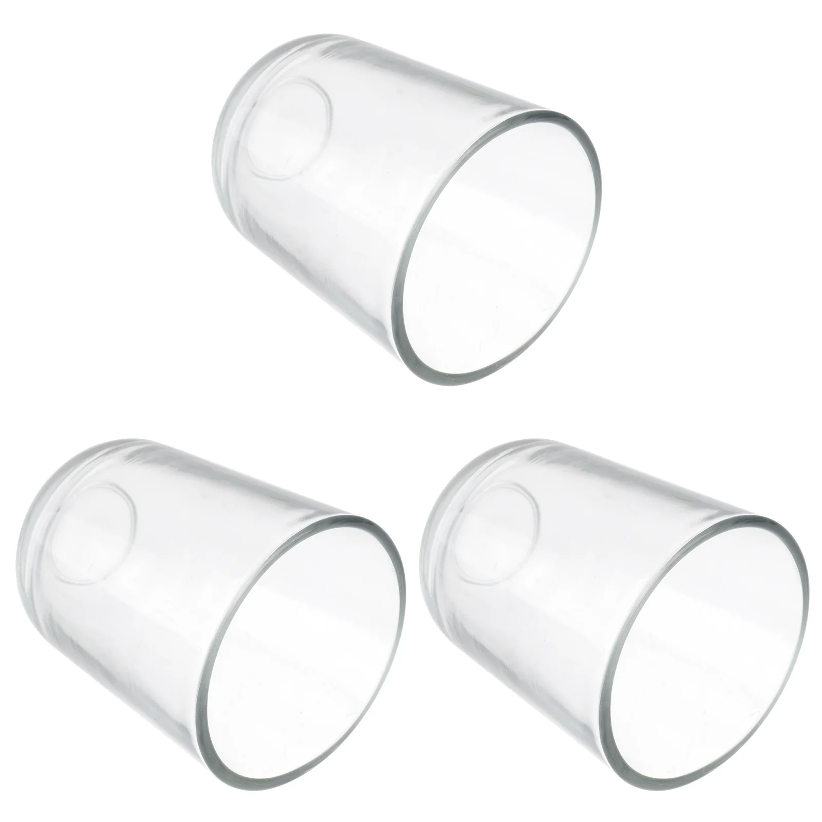 

Glass Cups Cup Holder Holders Wax Diy Clear Tea Small Aromatherapy Round Tealight Votive Containers Light Bottom Base Container