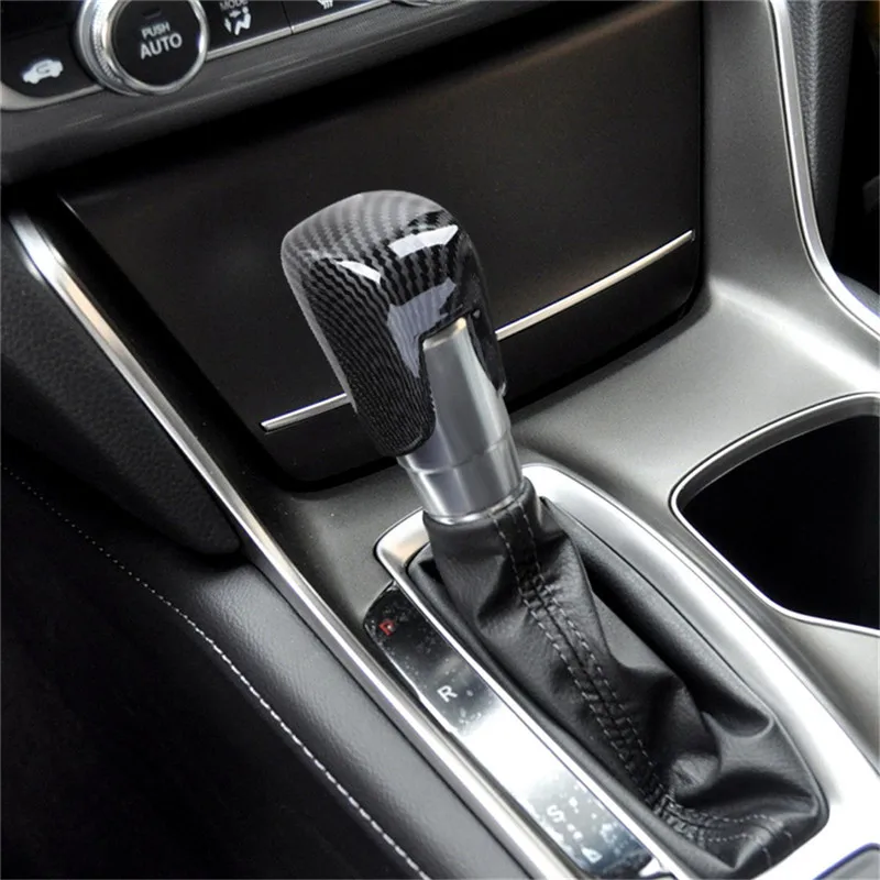 

ABS Gear Shift Knob Head Cover Case For Honda CRV 2023 Accord 2018-2019 ZRV Civic 2022 Carbon Fiber Car Interior Accessories