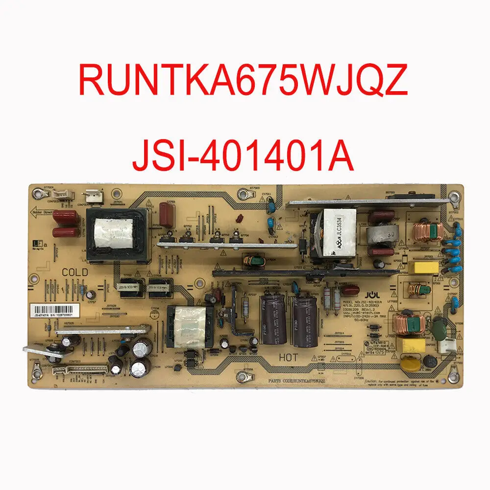 

Для RUNTKA675WJQZ JSI-401401A источник питания для Sharp LCD 46G100A 40G100A