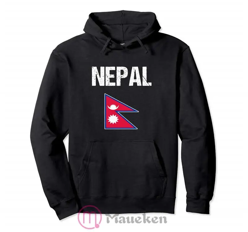 

2022 Nepal NPL Hoodies Men Sweatshirt Sweat New Hip Hop Streetwear Tracksuit Nation Clothing Country Flag Nepali Nepalese