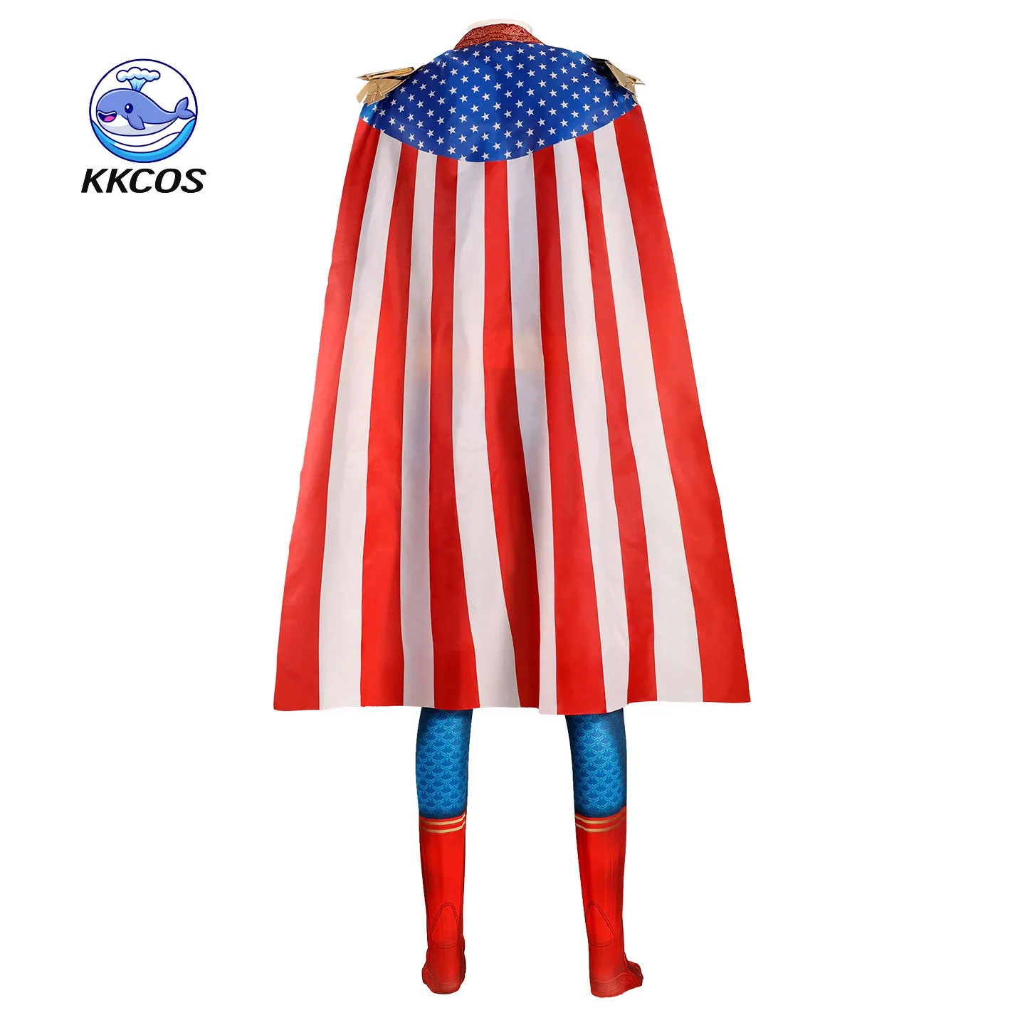 Костюм для косплея Homelander из The Boys от KKCos: комбинезон, плащ, полный комплект для ролевых игр на Хэллоуин, одежда супергероя (art.: 3920dc94b104f) - 3920dc94b104f