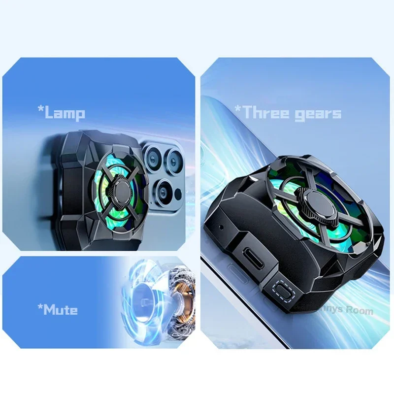 AL16 Универсальный кулер для мобильного телефона с воздушным охлаждением