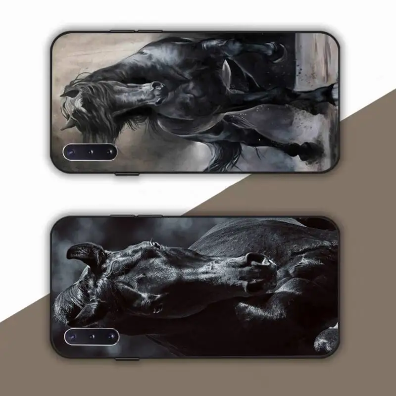 

Horse animal painting pattern Phone Case For Samsung Galaxy Note 10Pro Note20ultra note20 note10lite M30S Coque