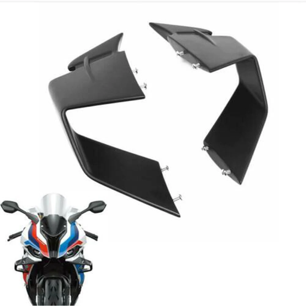 

2 X Front Spoiler Fxed Wind Winglets Matte Black For BMW 2019-2022 S1000RR M1000RR High Quality Motorcycle Accessories