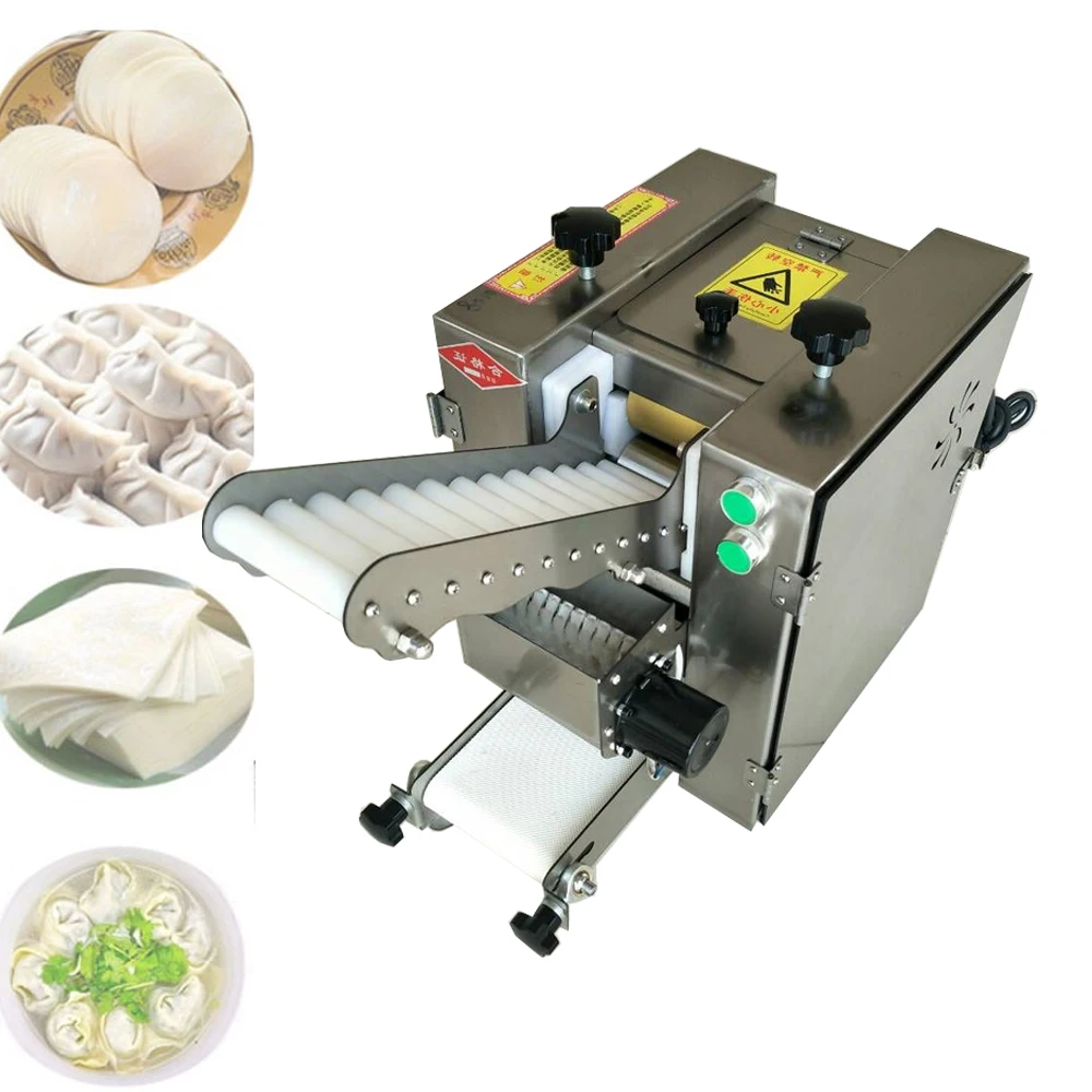 

Home Use Dumpling Skin Maker shao-mai Empanada ravioli Wrapper Machine/wonton Dough Sheet Making Machine