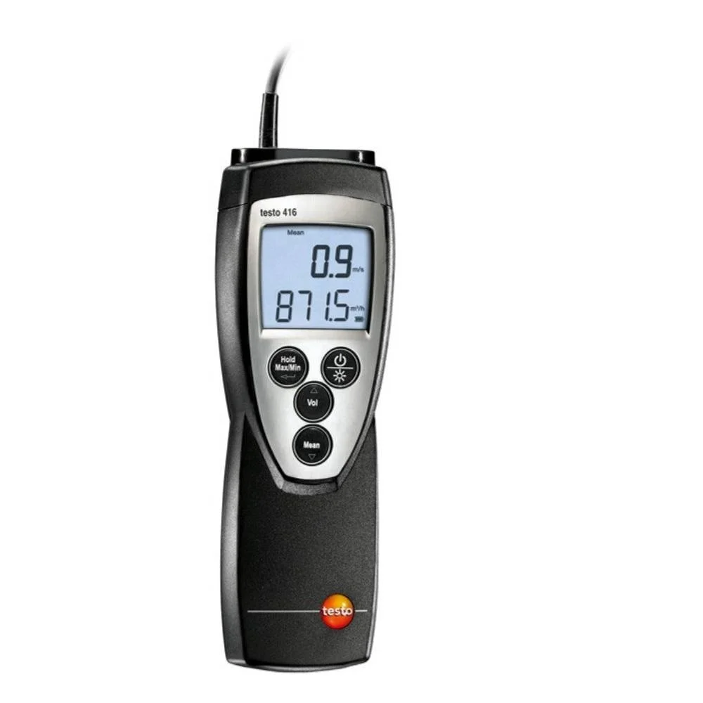 high precise handheld testo 416 digital vane anemometer  for industrial Order-Nr.  0560 4160 enlarge