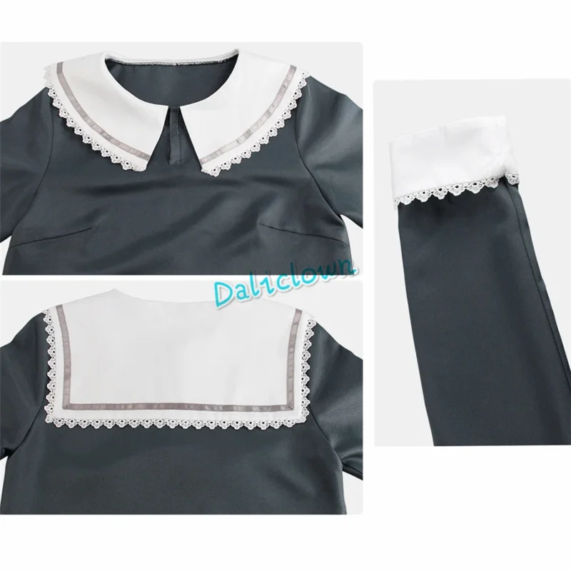 Чудо-яйцо приоритет neiru Aonuma Косплей Аниме кавайные платья темно-серого цвета в