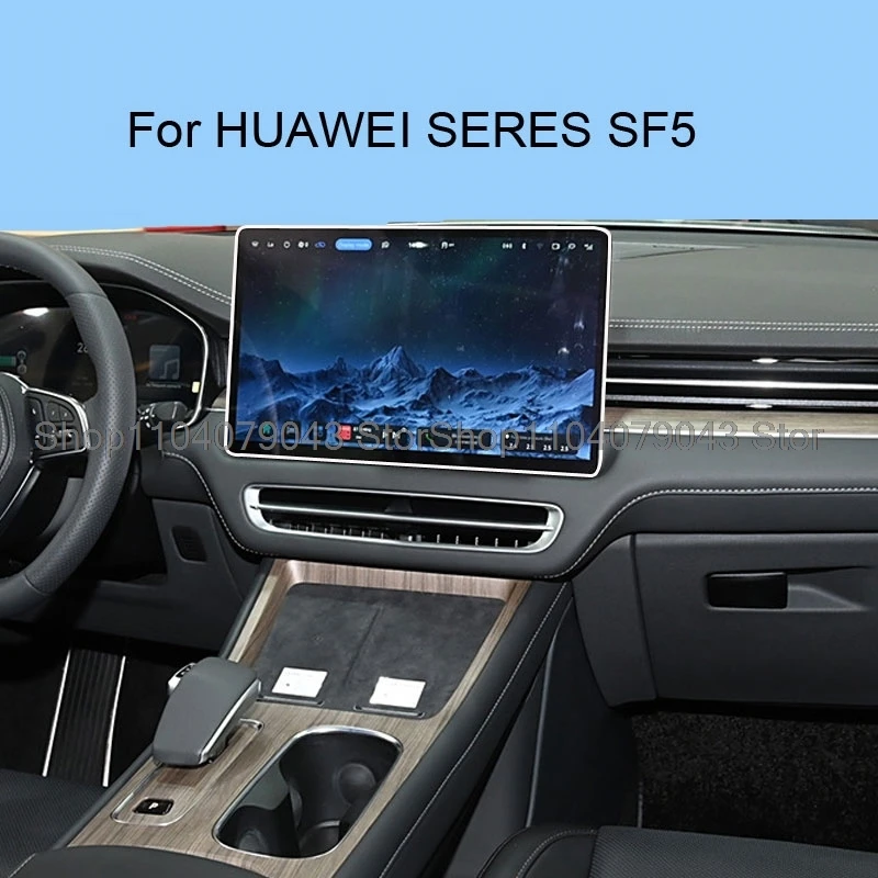 

Защитная пленка из закаленного стекла для HUAWEI SERES SF5 2024, автомобильное радио, GPS-навигация, сенсорный экран, аксессуары против царапин