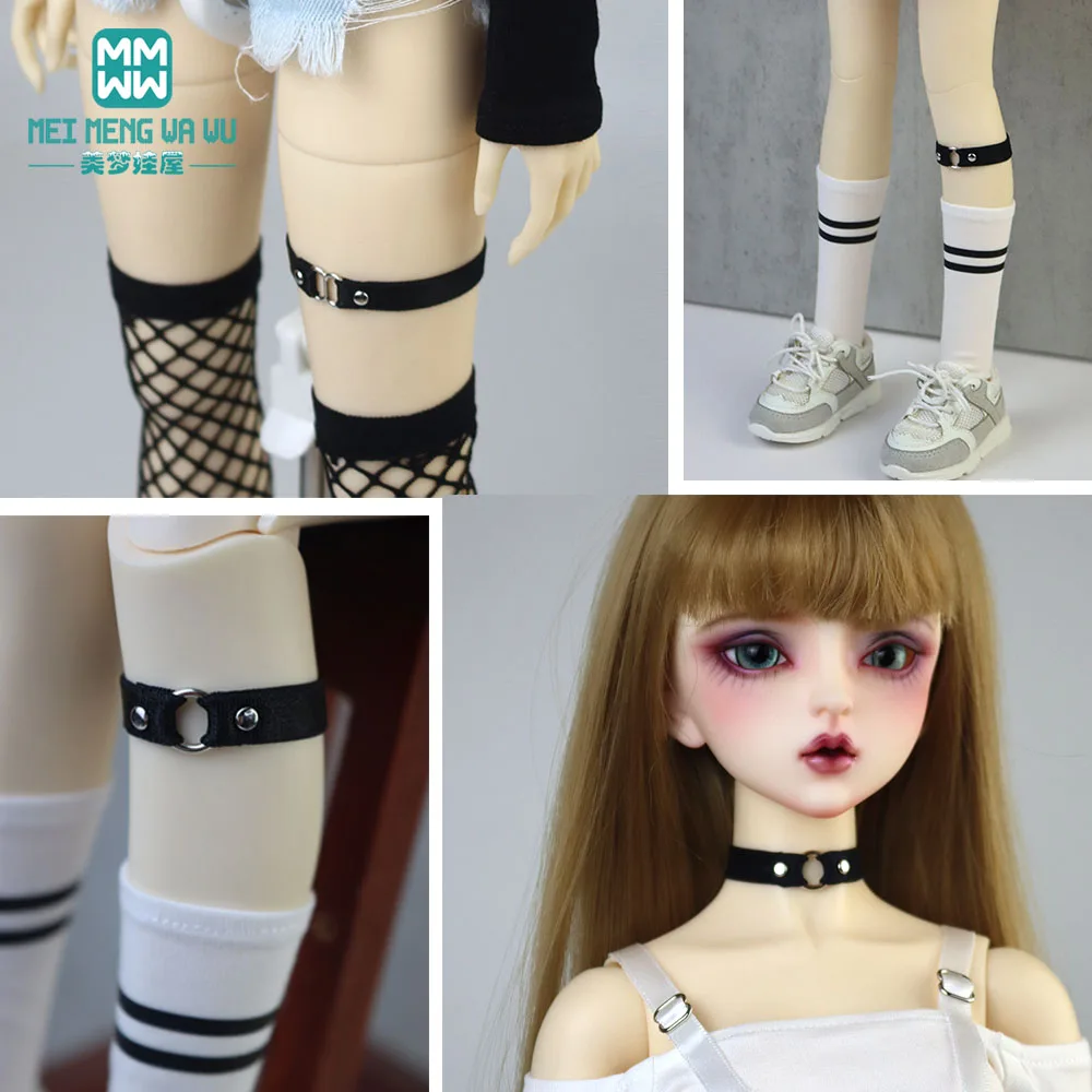 

BJD Doll Fashion Leg Ring Collar Elastic Stretch Fit 28-72cm 1/3 1/4 1/6 BJD Uncle MSD DD Doll Accessories Gift