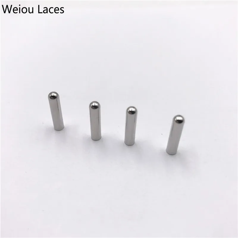 Weiou Lace Silver Tips 1000pcs Affordable Wholesale 3*12.7mm Sneaker Replacement Heads Pajamas Hoodie Draw String Metal Aglets