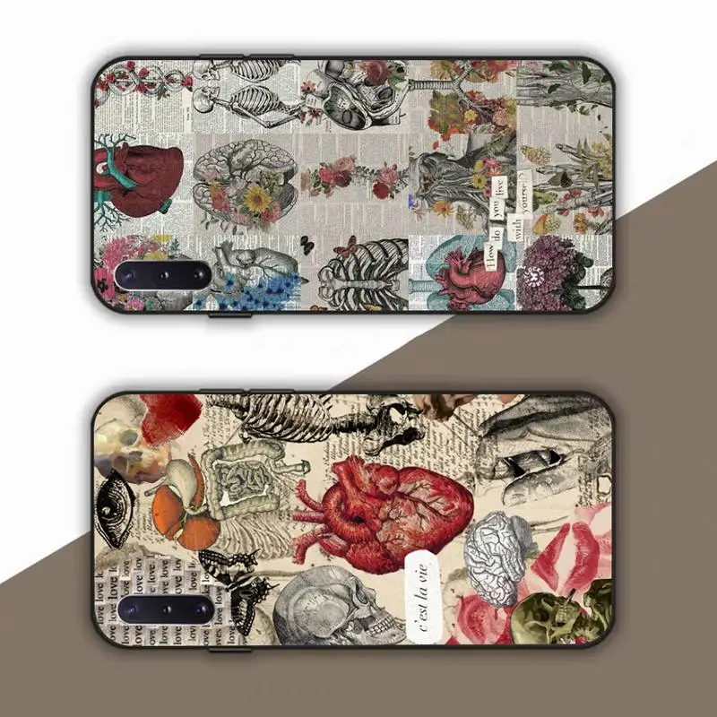 

Medical Human Anatomy Phone Case For Samsung Galaxy Note 10Pro Note20ultra note20 note10lite M30S Coque
