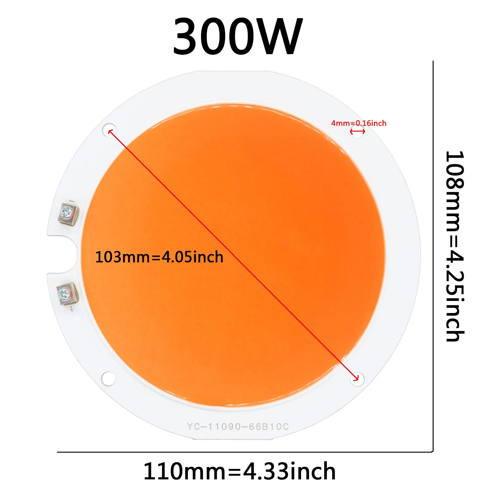 

DT&ZM COB LED лампа для растений 300 Вт / 500 Вт