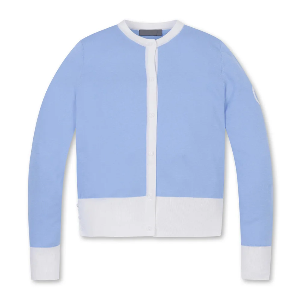 

"Women's New Golf Knitted Jacket! Full of High-end Feel! Stylish Design, Versatile, Warm Knitted Cardigan for Autumn!"