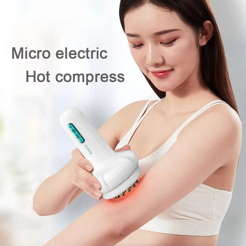 

Electric Meridian Brush Electric Scrapping Massager Far Infrared Anti Cellulite Magnet Therapy Guasha Scraping Slimming Machine