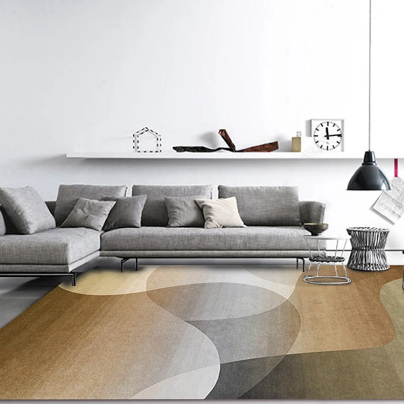 

High Quality living room rug geometric abstract modern home bedroom rug small