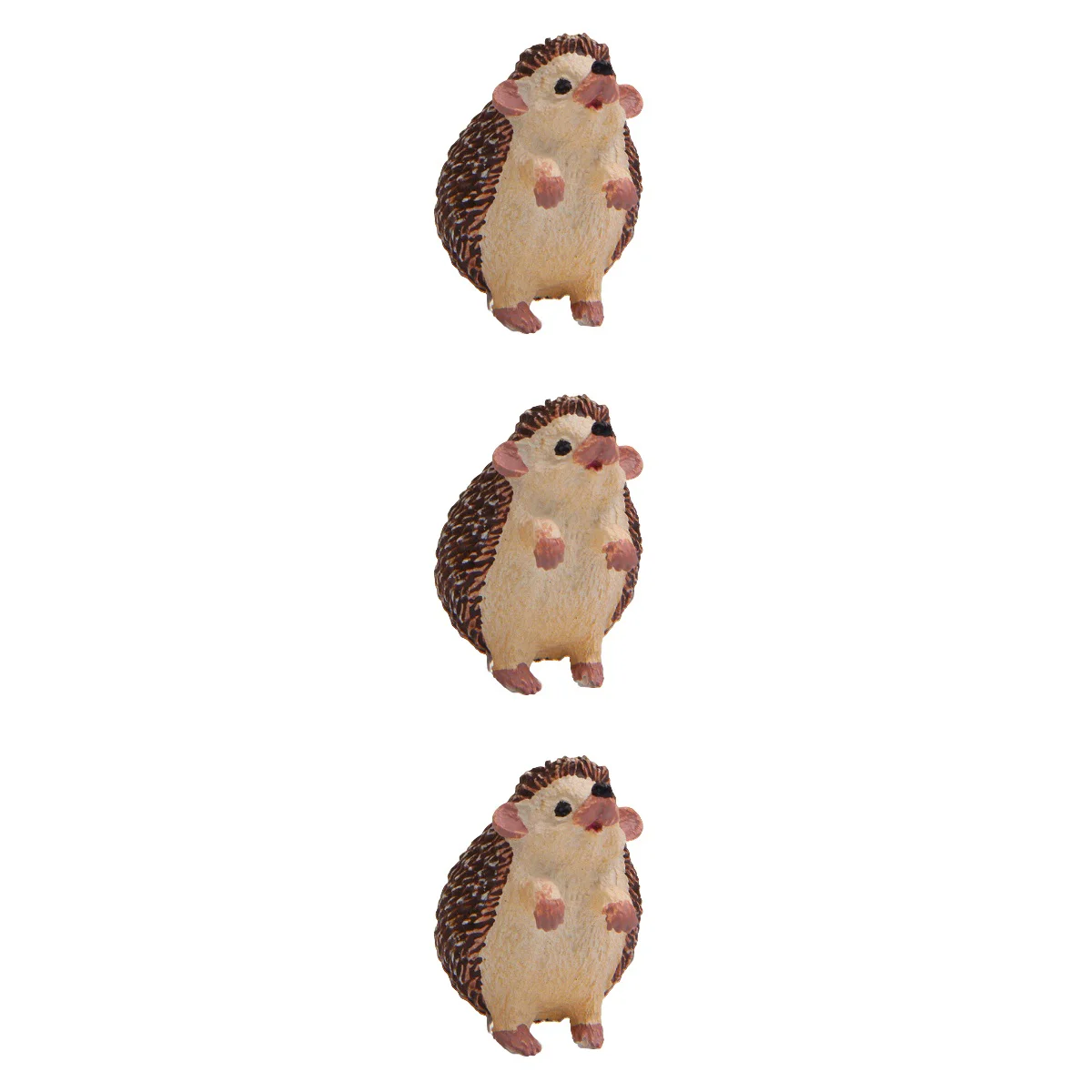 

3pcs Hedgehog Family Cake Baking Gardening Adornment for Home Decoration Use (Climbing Hedgehog)