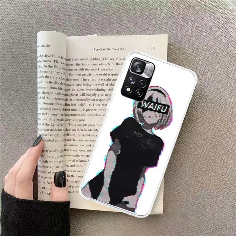 Чехол для телефона Sugoi Senpai с аниме Waifu Sexy Girl Xiaomi Mi 13 11T 11 Ultra 11i 12 12T Pro 12X 10T 10 Lite 5G 9T 8 5X 6X