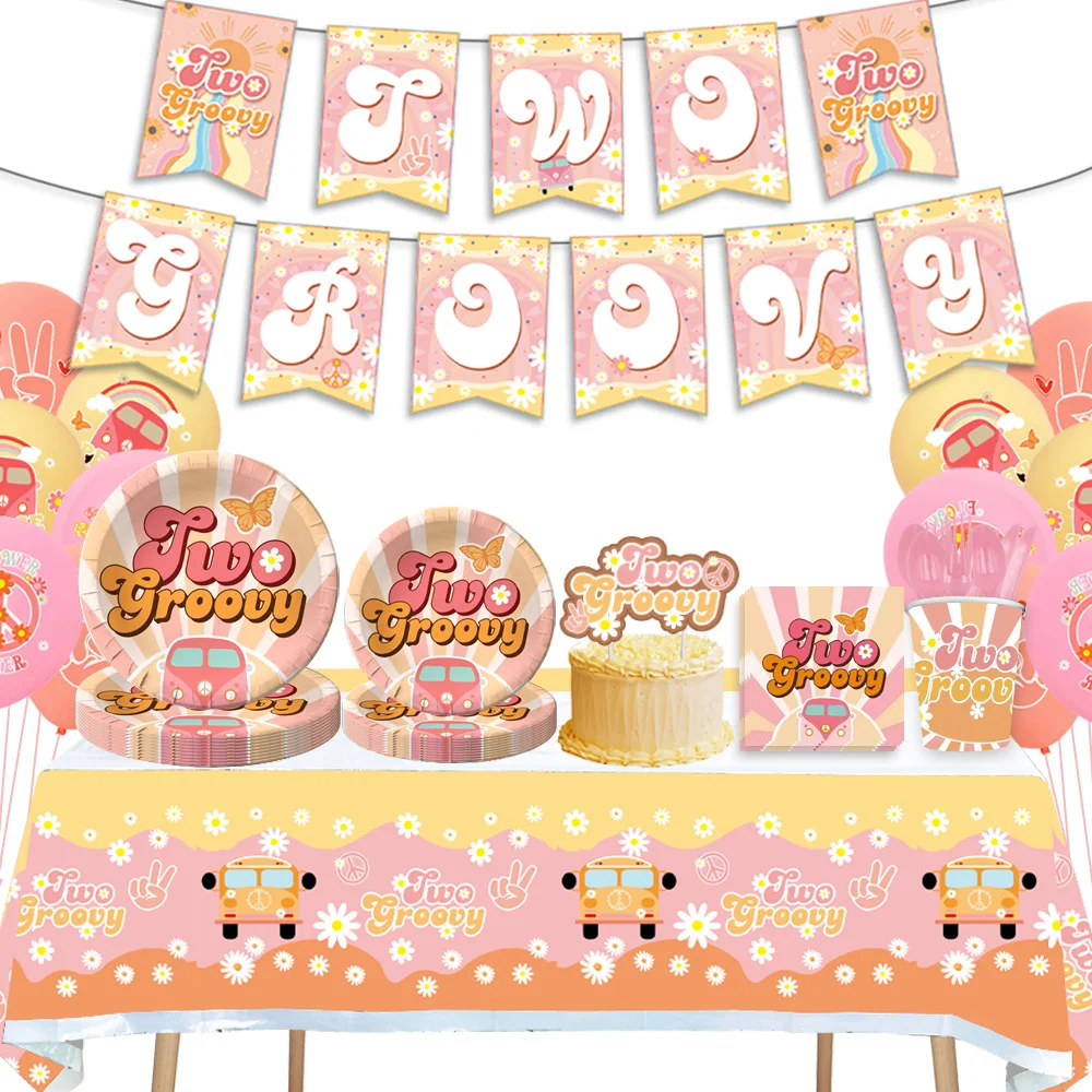 Богемный Хиппи два красивых искусственных украшения Радужная одноразовая