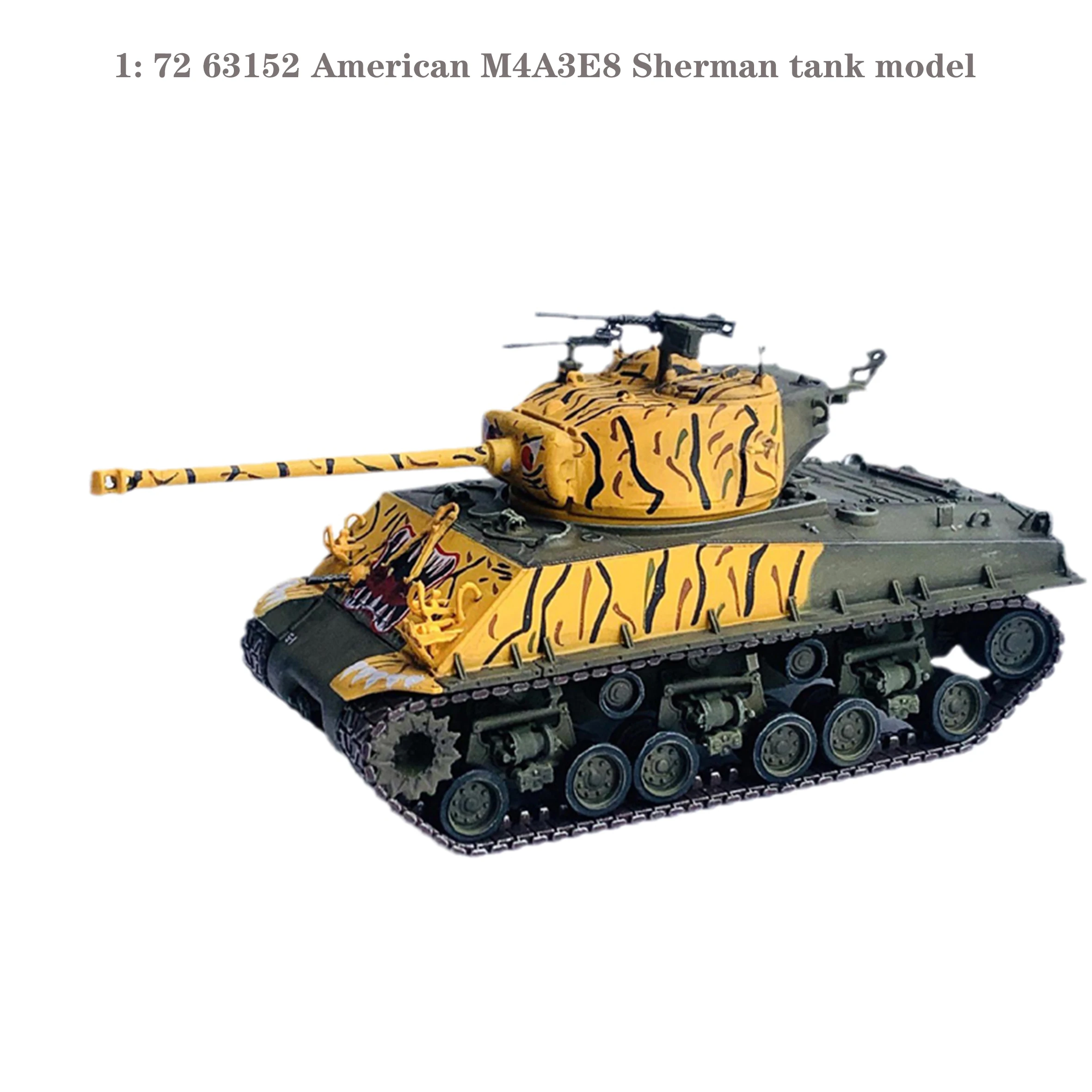 Фото 1: 72 DG63152 Американский танк Шермана M4A3E8 24 пехотной дивизии 1951 Готовая модель продукта №1