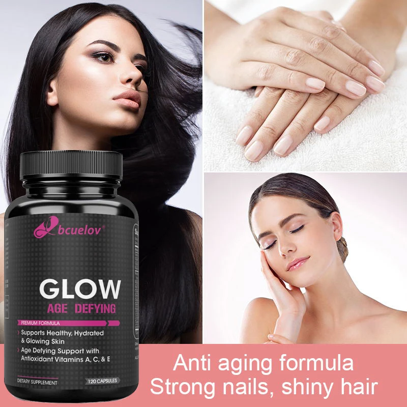

Collagen and Vitamin Supplements Help Whiten The Skin, Improve Hair, Nails, and Skin Health, and Promote Digestion.