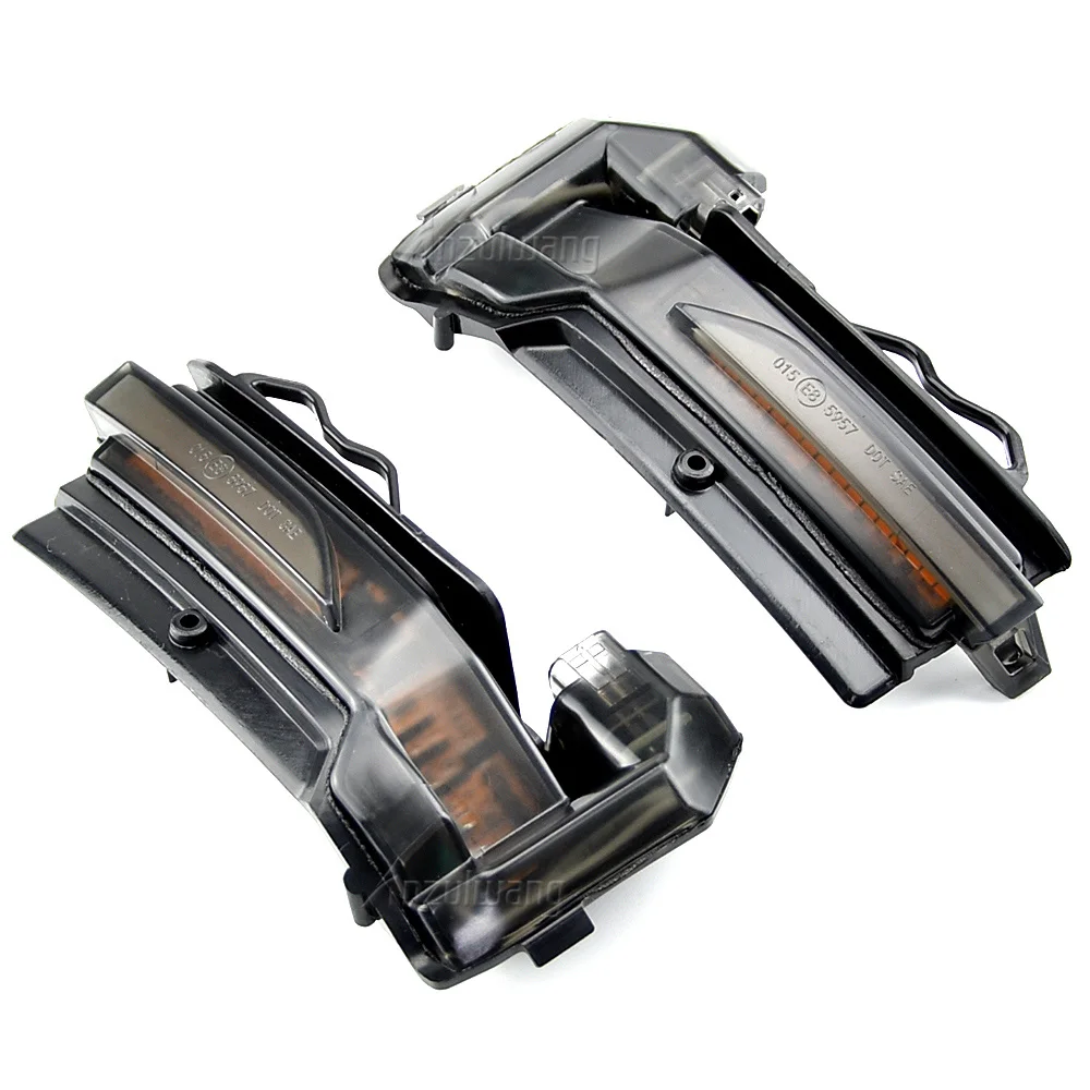 2 шт. динамический плавный указатель поворота боковое зеркало заднего вида