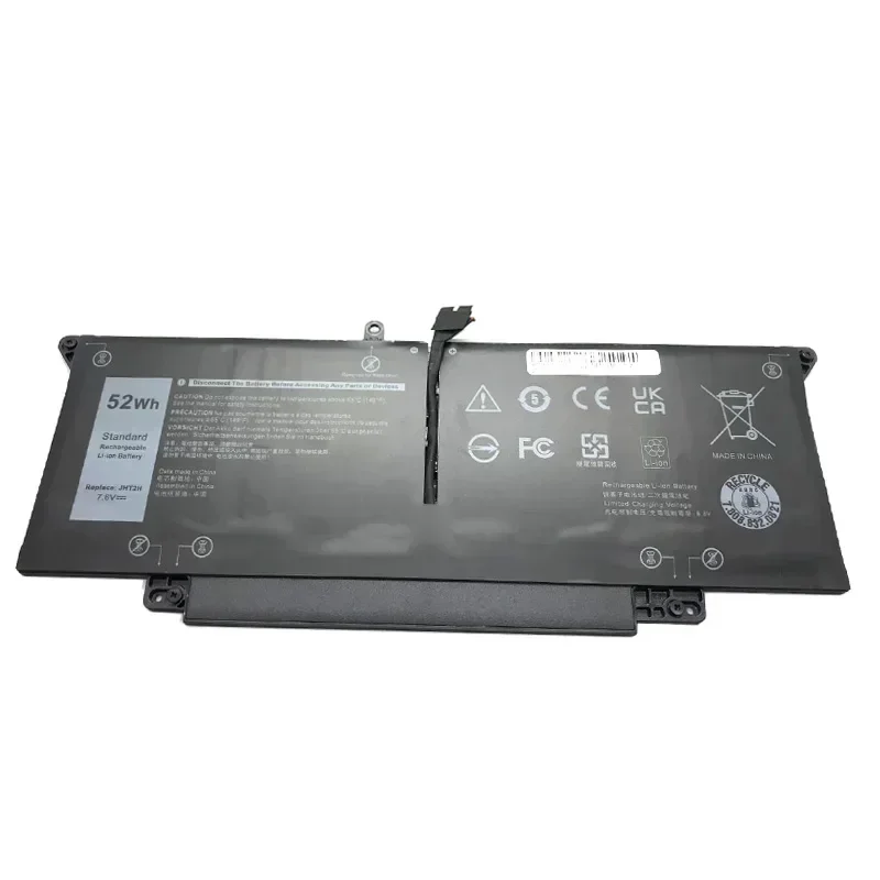 Новый JHT2H для компьютера Latitude 7310 7410 серии 7CXN6 HRGYV T3JWC XMT81 7 6 В 52WH аккумулятор