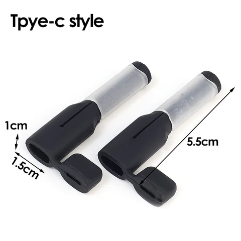Протектор кабеля для Android двойной тип C защита зарядного шнура мягкий силиконовый держатель провода зажим для намотки кабеля для Samsung USB C