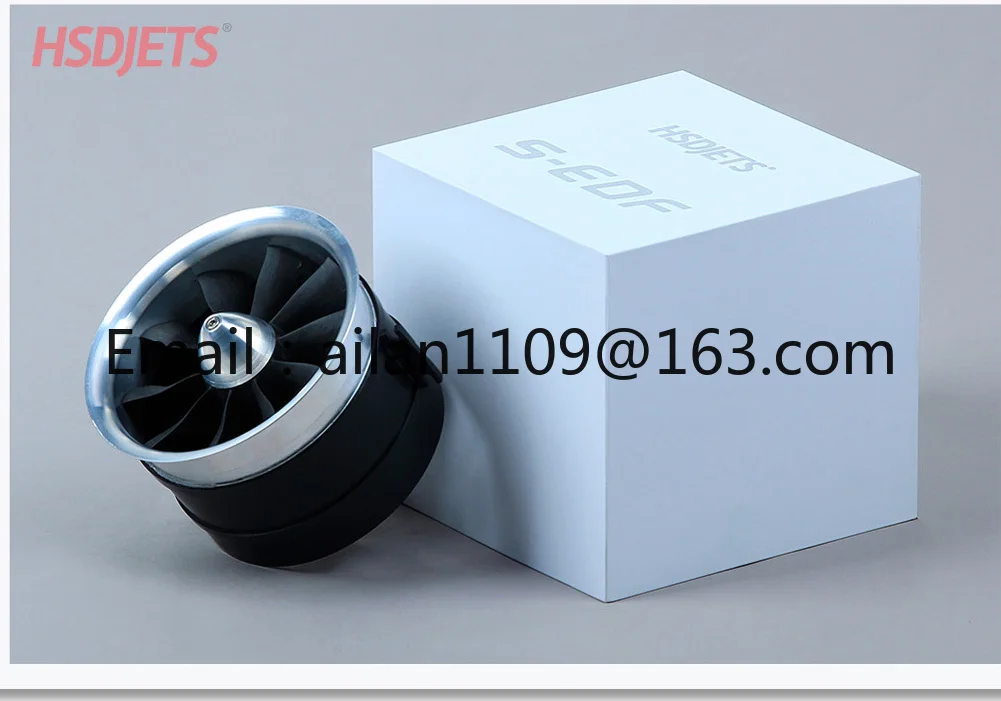 105 мм EDF с 150A ESC Semimetallic-Электрический Ducted Fan 12S 750KV 7 4 kg упорный для радиоуправляемого