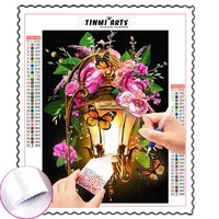 5d diamond painting kits butterfly and flower full round with ab drill diamond embroidery sale rhinestone mosaic home decor gift