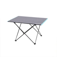 outdoor aluminum alloy portable folding table stall camping leisure table multi purpose picnic barbecue aluminum plate table