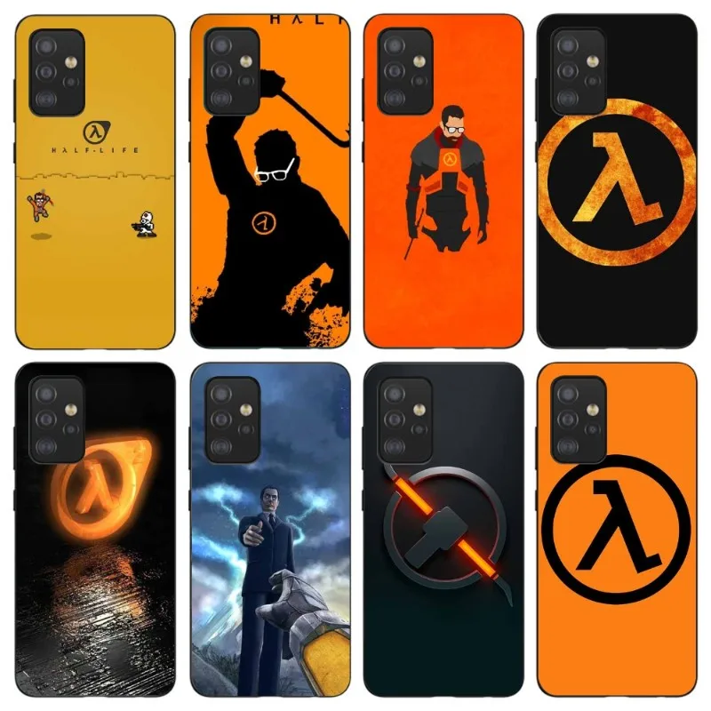 Крутая игра Half Life Alyx чехол для телефона Samsung Galaxy S6 S7 S8 S9 S10 S21 S22 Plus ультрамягкий черный чехол для телефона