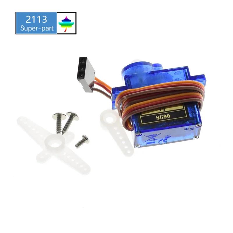 

Free Shipping NEW SG90 90-180 degrees 9g steering gear fixed wing model aircraft remote control aircraft