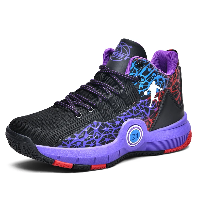 Fashion Non-slip Combat Sports Shoes Shock Absorption Student Training Sports Shoes Size 31-45