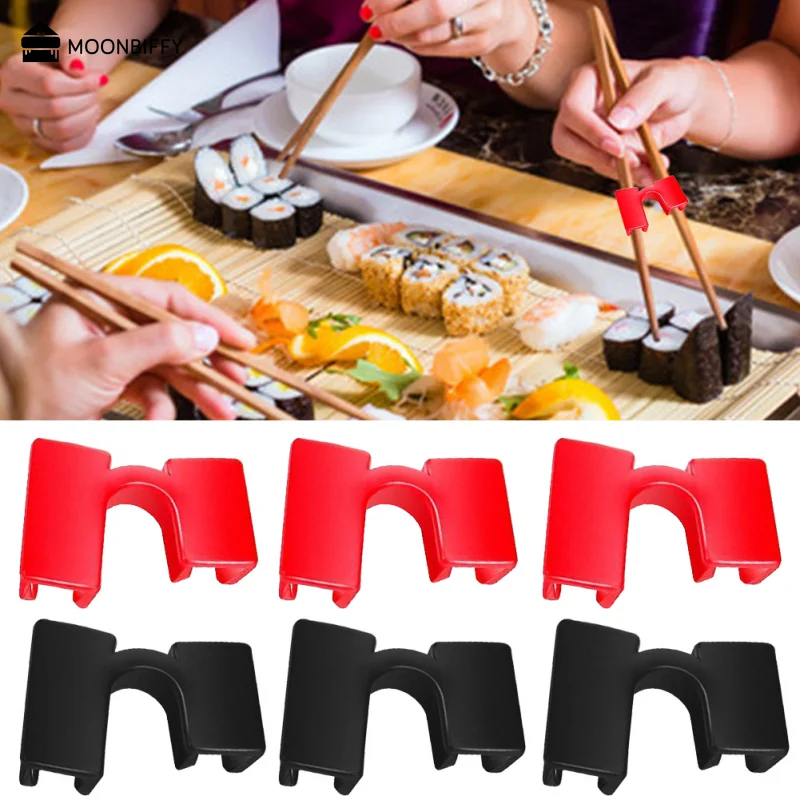 1/5PCS Chinese Chopsticks Trainer Holder Reusable Chopstick Helpers Training for Learner Beginner Chinese Dinner Tableware Gifts