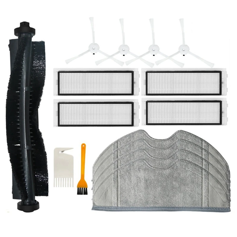 

HOT！-Main Side Brush Mop Cloth Hepa Filter Replacement For 360 S5 S7 S7 Pro Robot Vacuum Cleaner Spare Parts