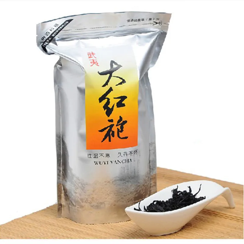 

250g China Big Red Robe Oolong-Tea the original Wuyi Rougui Tea For Health Care Lose Weight Houseware No Tea Pot