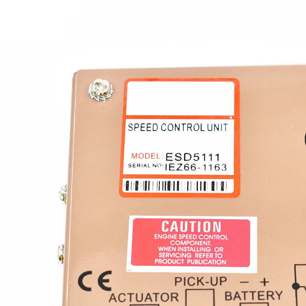 

Brand New Controller ESD5111 Genset Parts Speed Governor Stability Tools 0.5-120 Vrms 1 Pcs Accessories ESD5111
