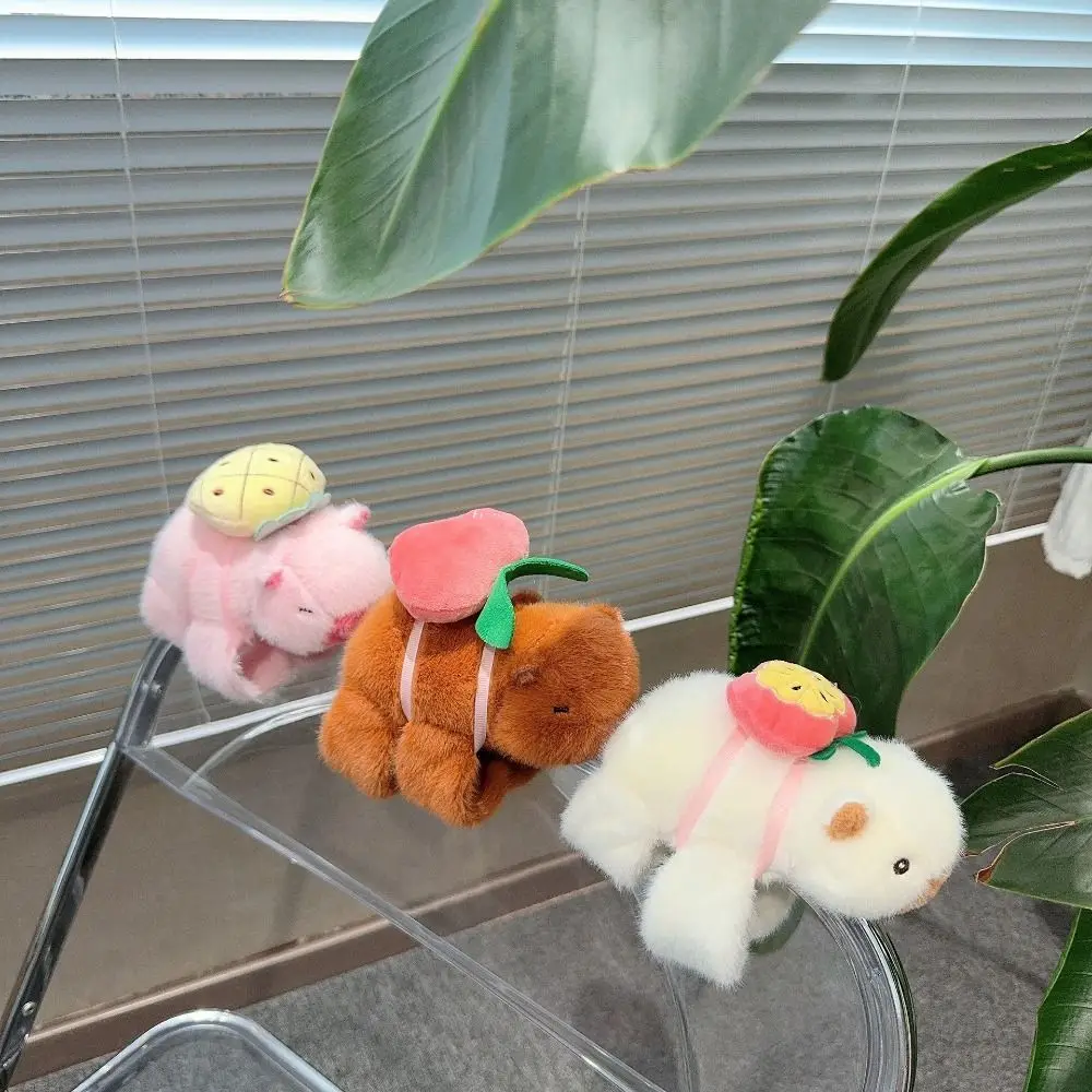 Забавные плюшевые браслеты с капибарой мультяшные мягкие куклы животное