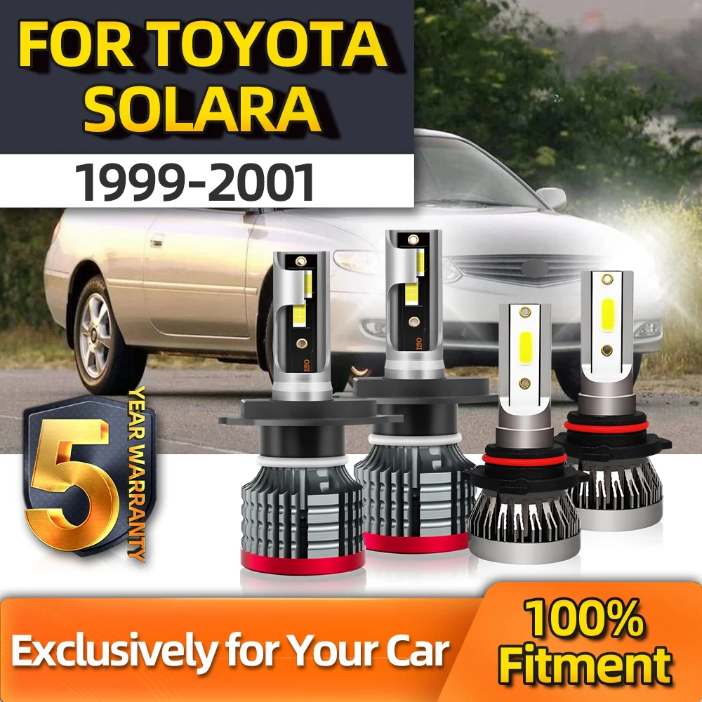 

TEENRAM для Toyota Solara яркие автомобильные лампы 9006 H4 конверсионная лампа противотуманная фара высокая/низкая все-в-одном 1999 2000 2001