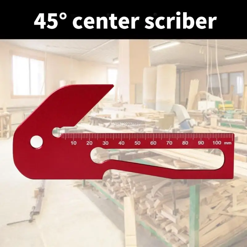 Центроискатель разметчик квадратный центральный 45 90-градусный линейный датчик