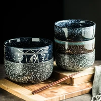 large japanese ceramic bowl with free chopsticks beautiful tableware bowl for noodles soup japanese ramen noodle bowl