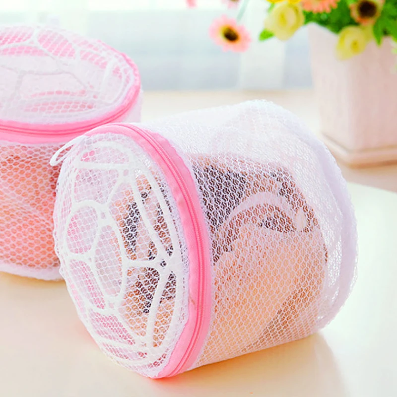 

Home Use Lingerie Washing Mesh Clothing Underwear Organizer Washing Bag Useful Mesh Net Bra Wash Bag zipper Laundry Bag 2019