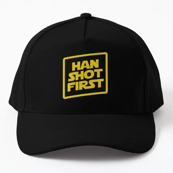 

Han Shot First Baseball Cap Hat Hip Hop Sport Casquette Boys Casual Sun Bonnet Snapback Mens Czapka Fish Women Summer Printed